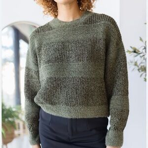 Gentle Fawn Forest Green Crew Neck Sweater